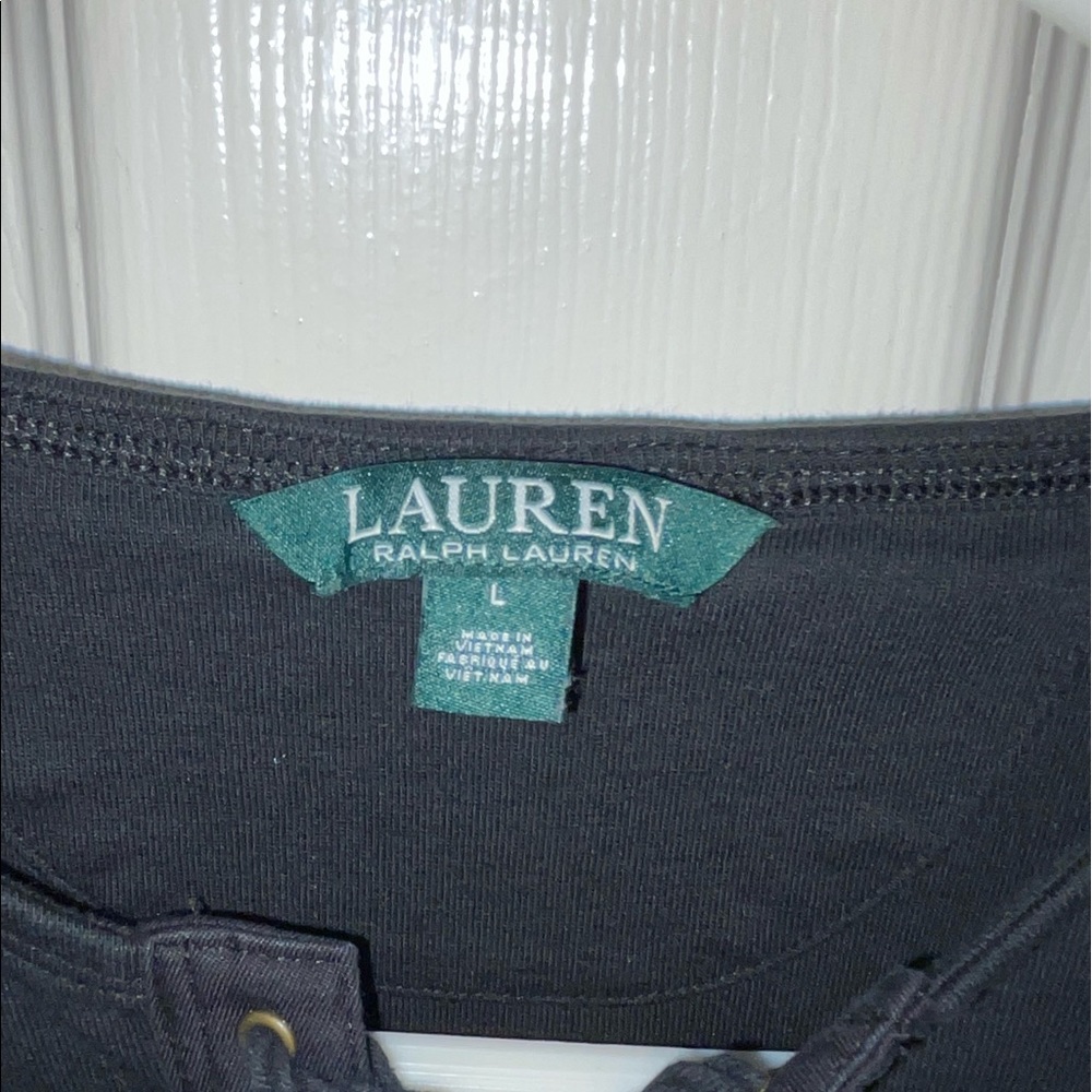 Ralph Lauren women’s tie front shirt - Picture 3 of 5
